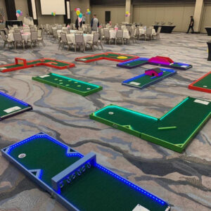 portable mini golf rentals for events in Toronto